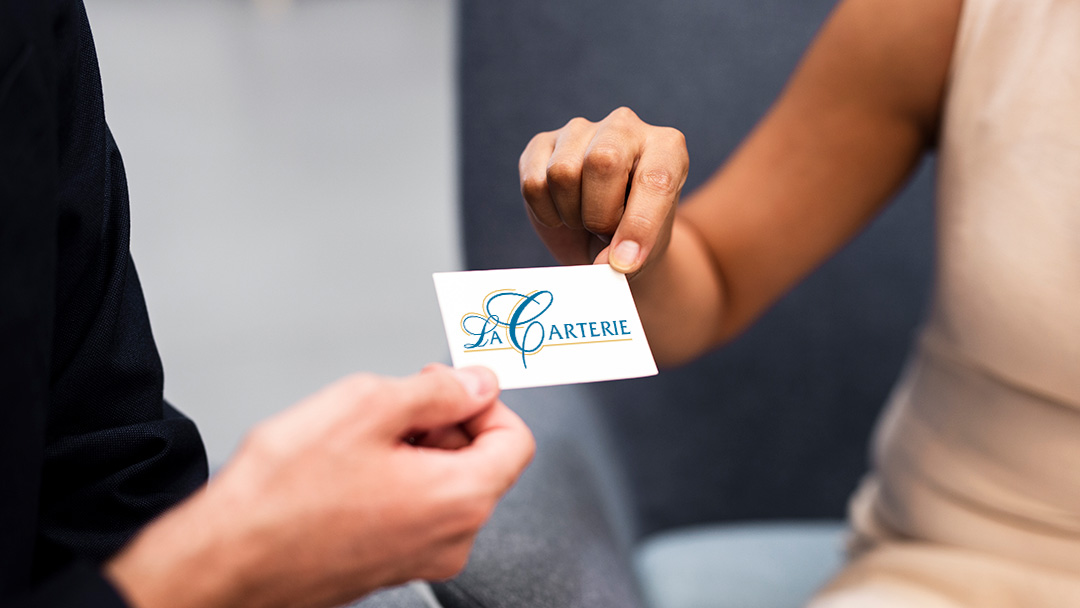 carte de visite commerciale